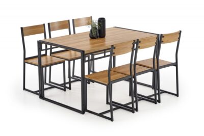 Jídelní set  BOLIVAR 1 + 6 –⁠ 140x80x75